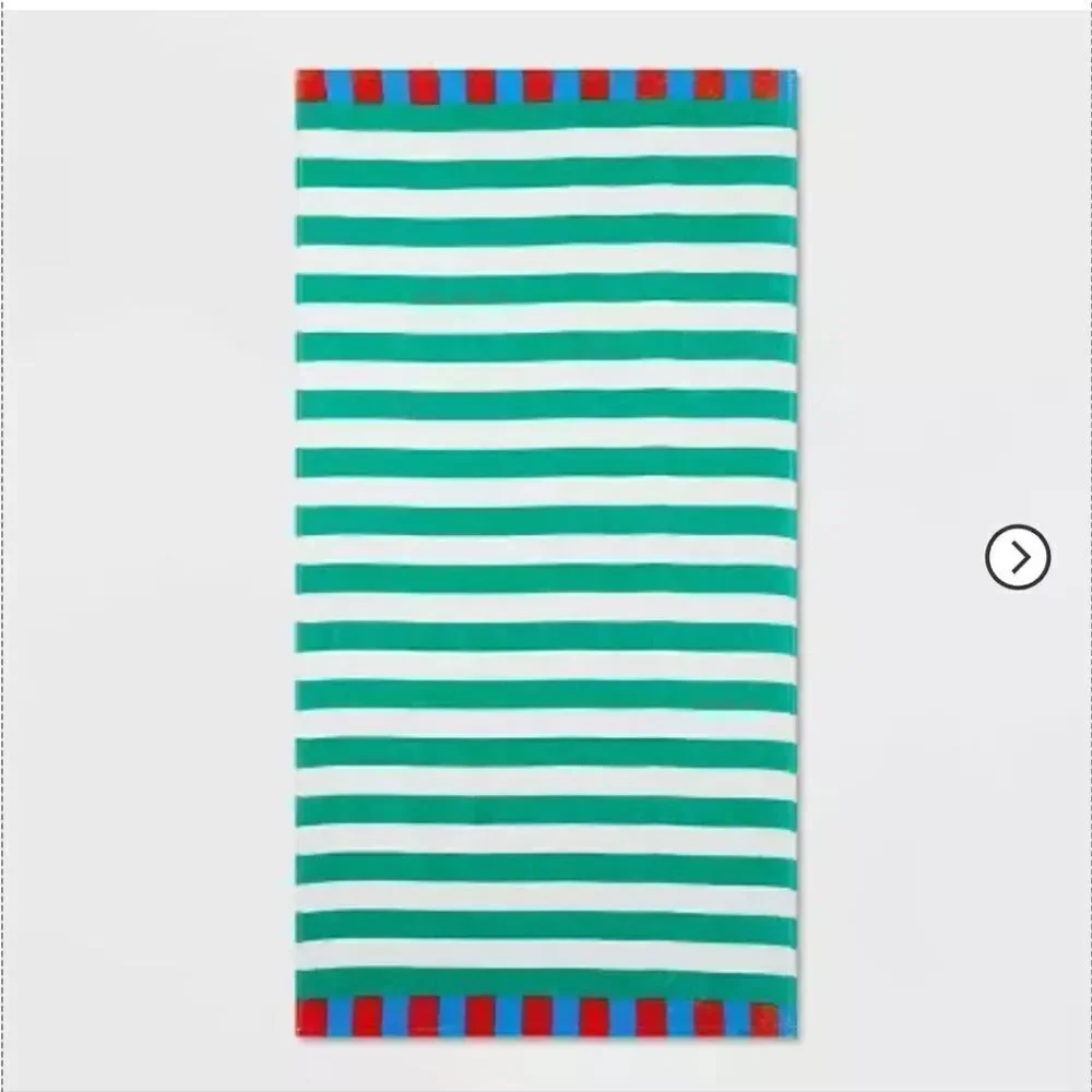 Warm Striped Beach Towel - Sun Squad™